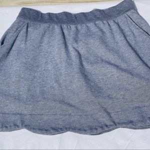 T by Talbots skort size S scallop edge